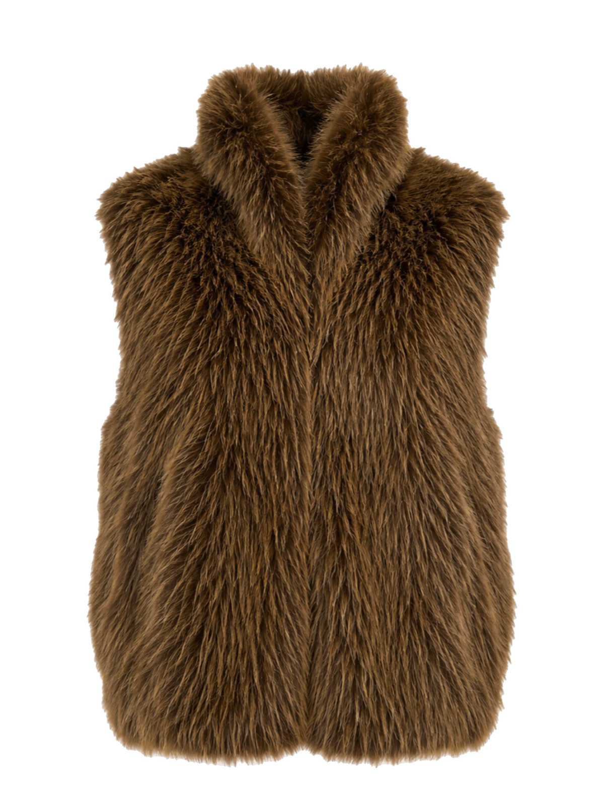 ALTER EGO GILL FAUX FUR GILET BLONDE