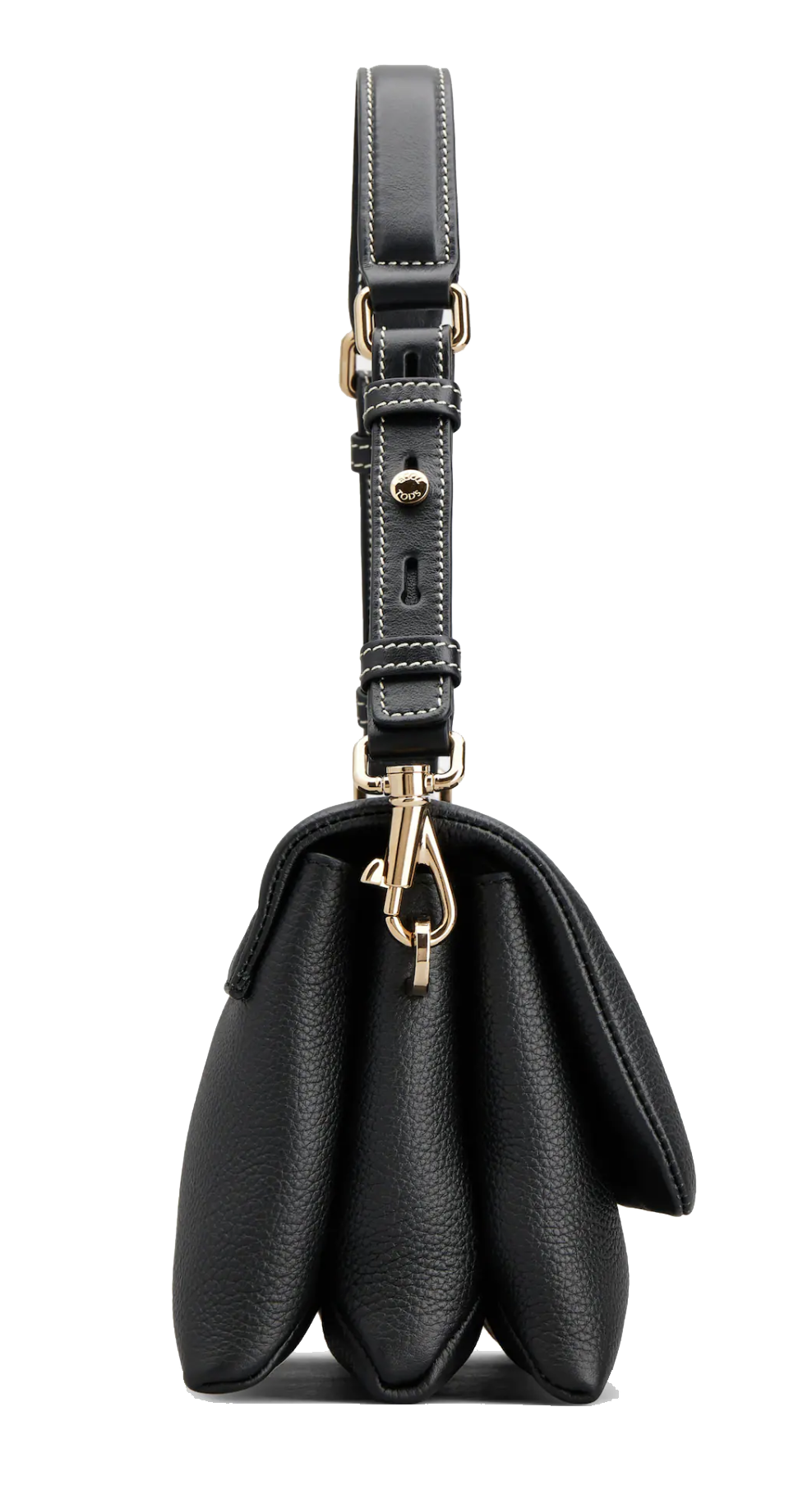 TODS T TIMELESS FLAP BAG BLACK