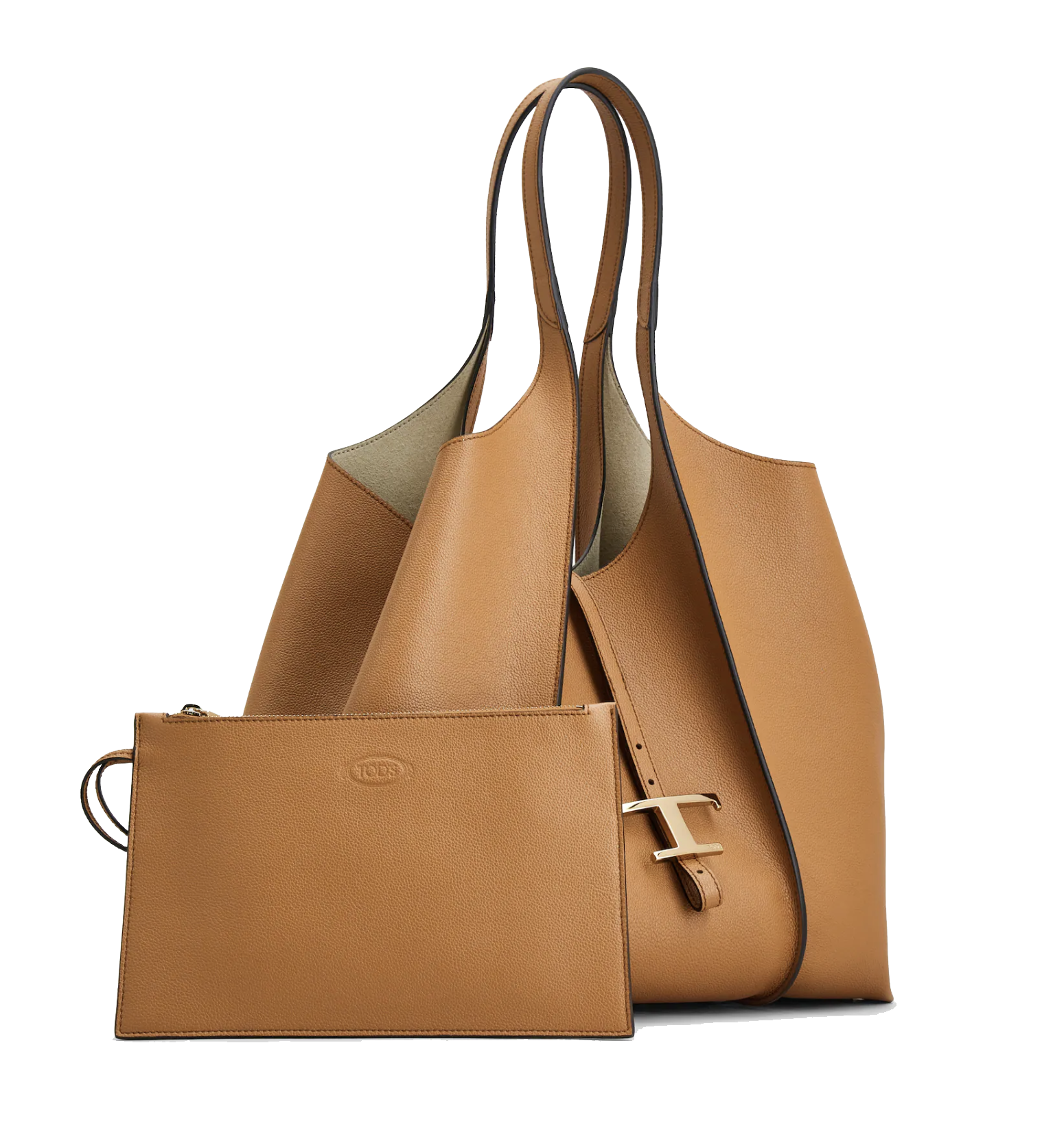 TODS T TIMELESS SHOPPINGBAG BROWN