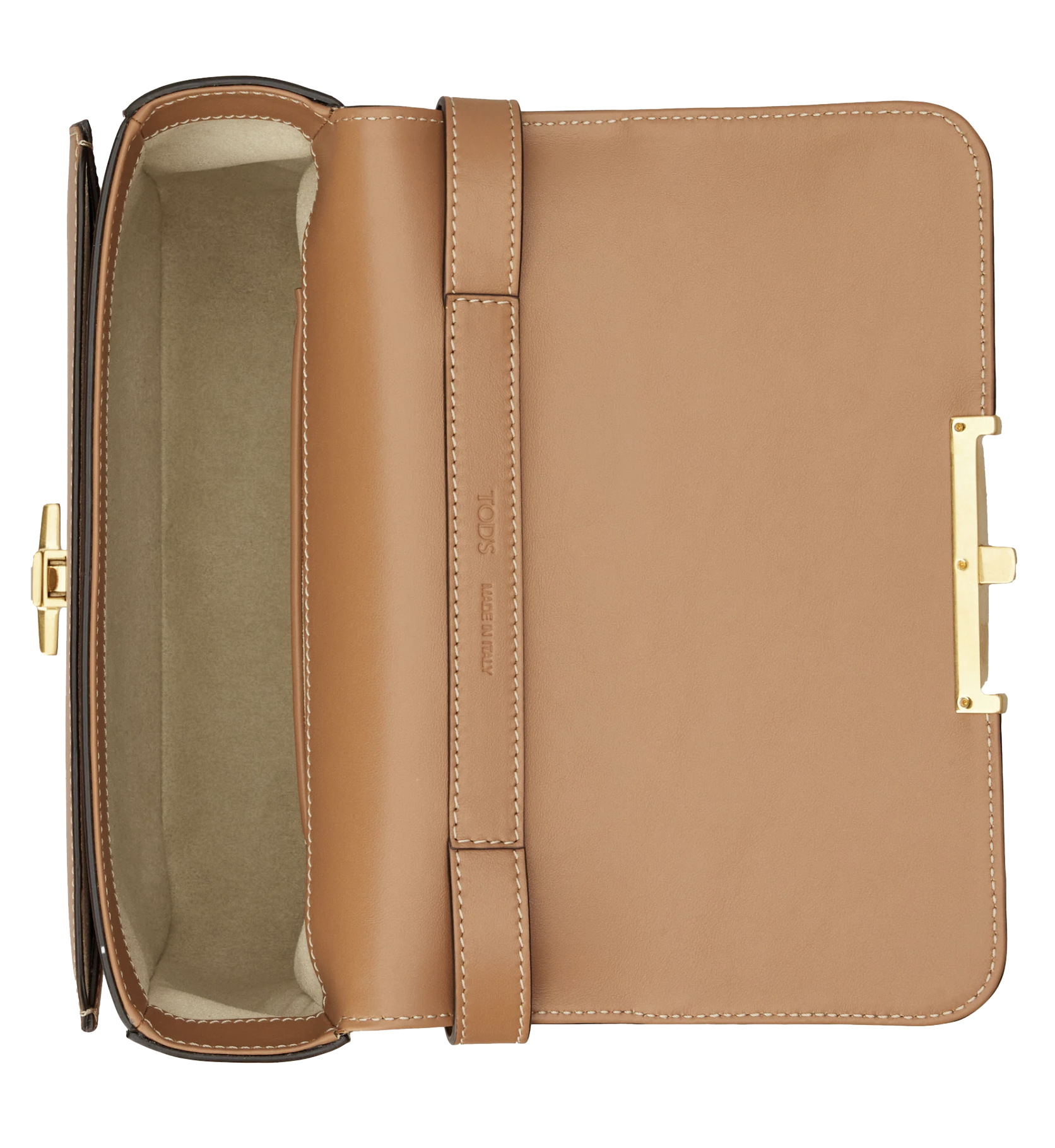 TODS T TIMELESS CROSSBODY BAG COGNAQ