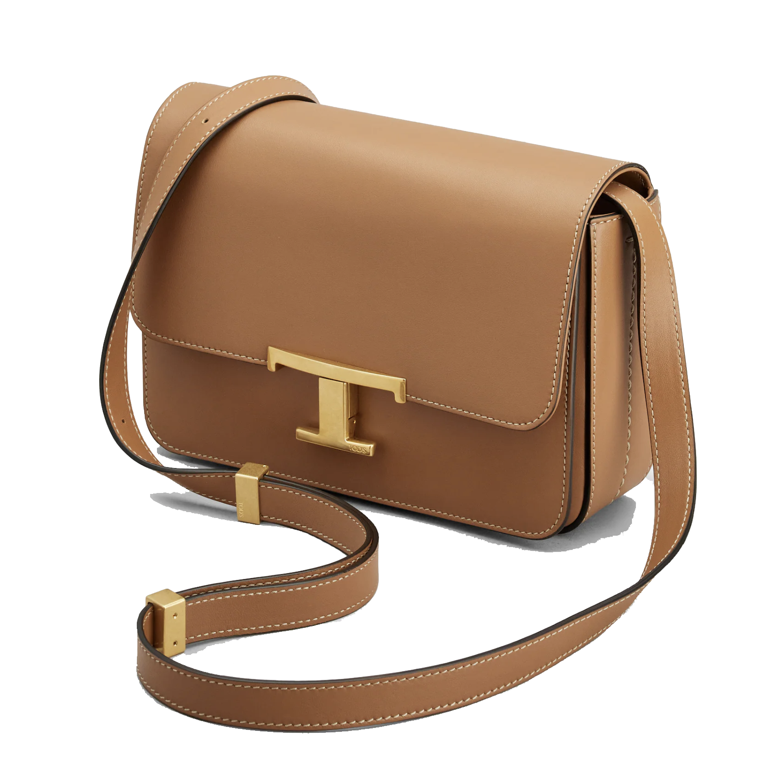 TODS T TIMELESS CROSSBODY BAG COGNAQ