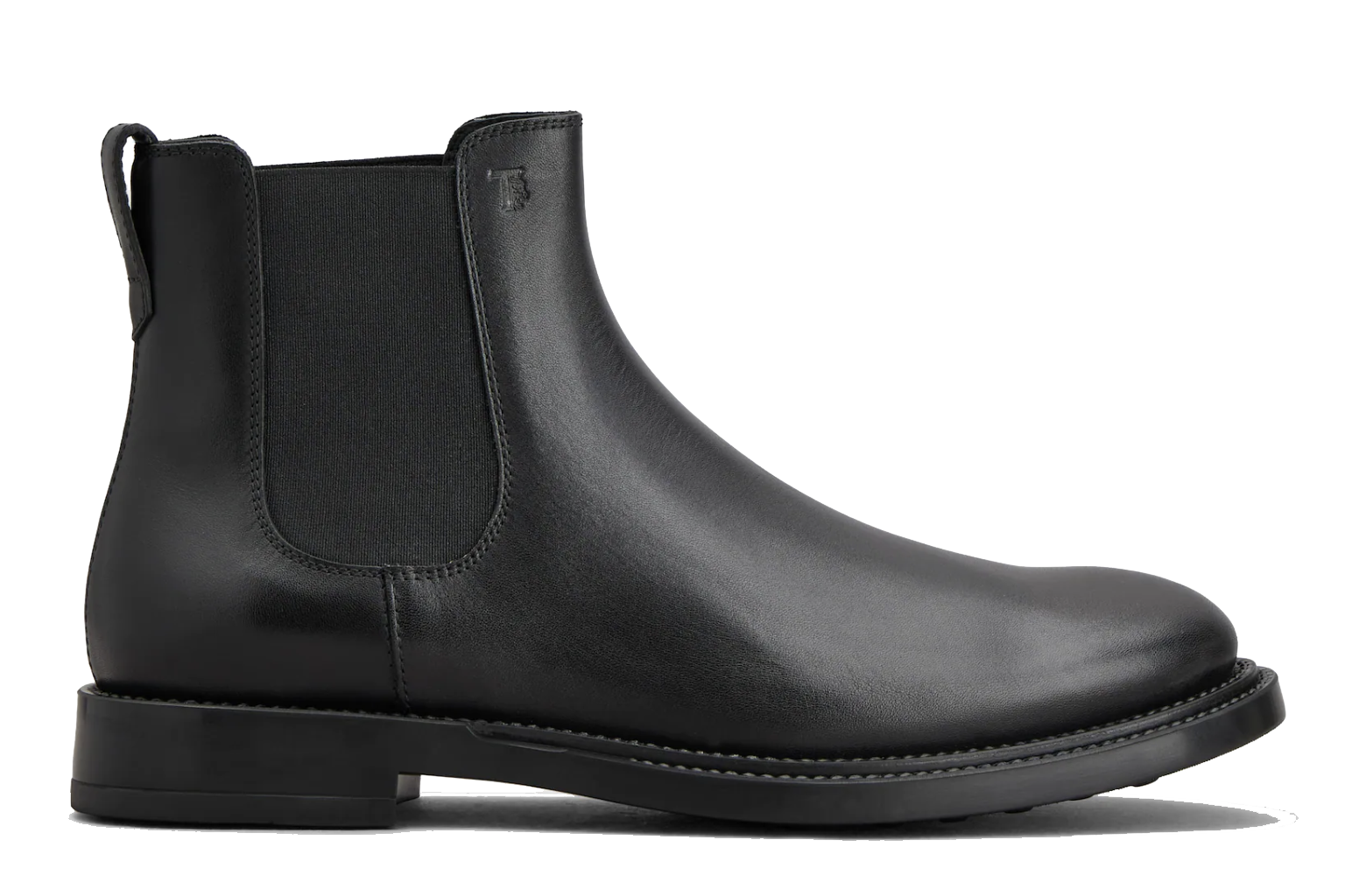 TOD'S ANKLE BOOTS LEATHER BLACK