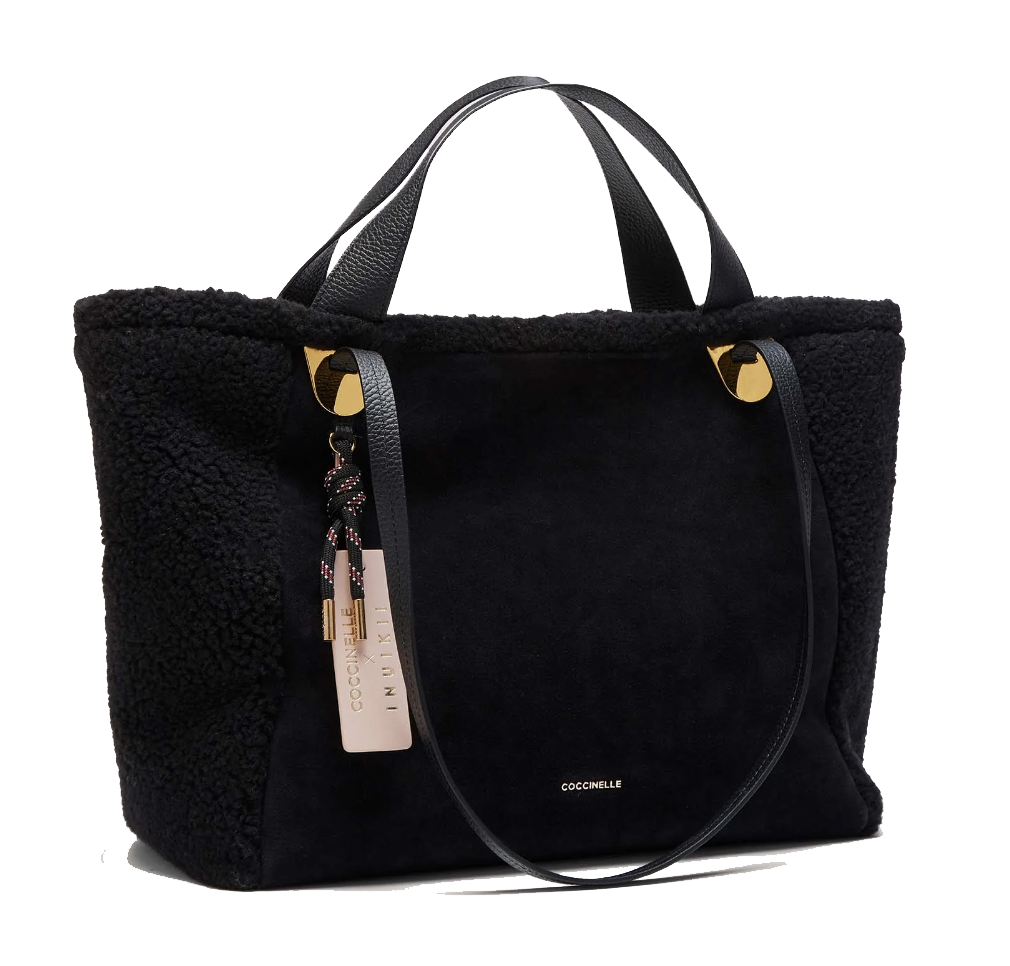 INUIKII BY COCCINELLE SHOPPER BLACK