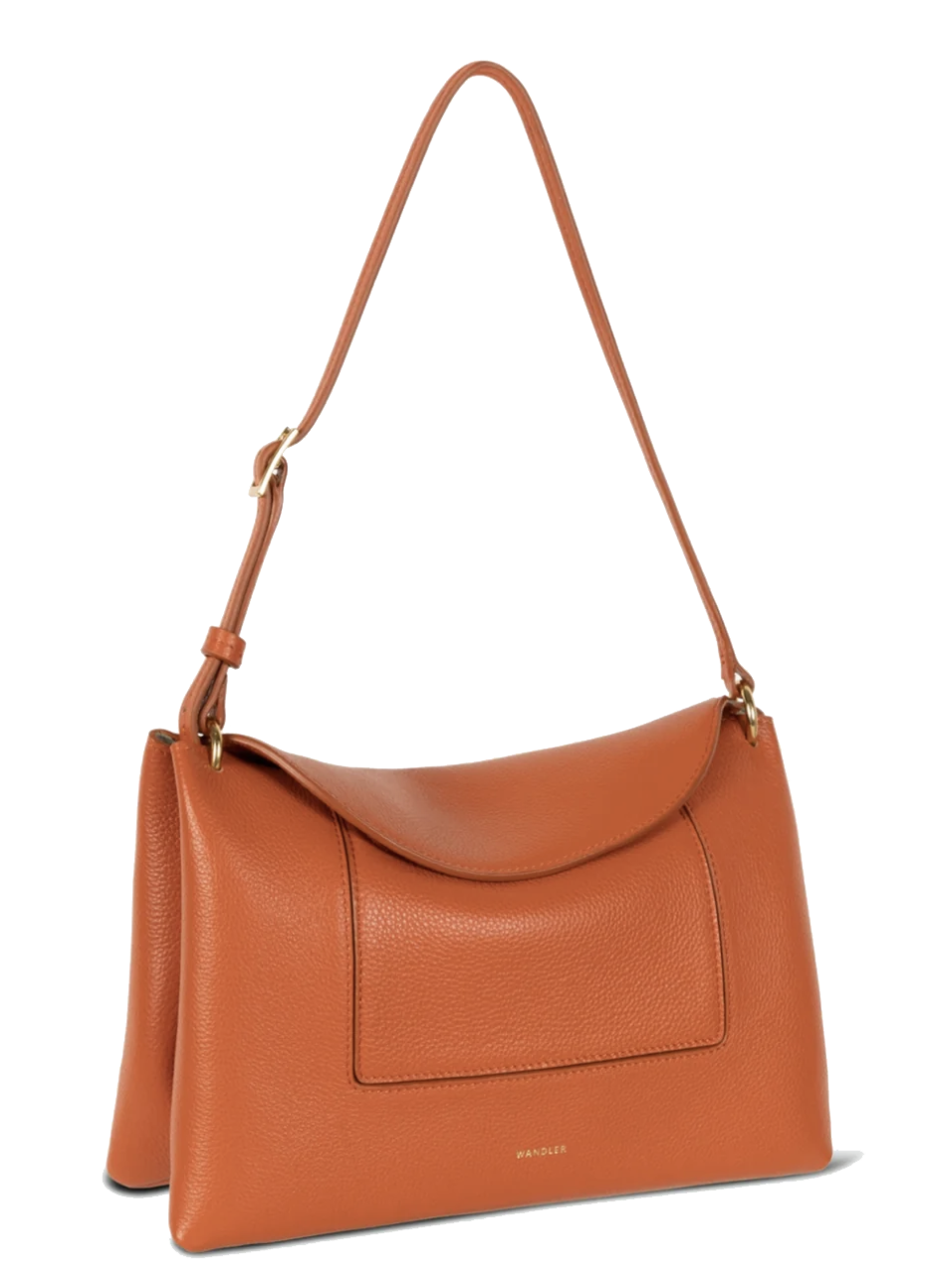 WANDLER PENELOPE SLOUCHY BAG ORANGE CRUST