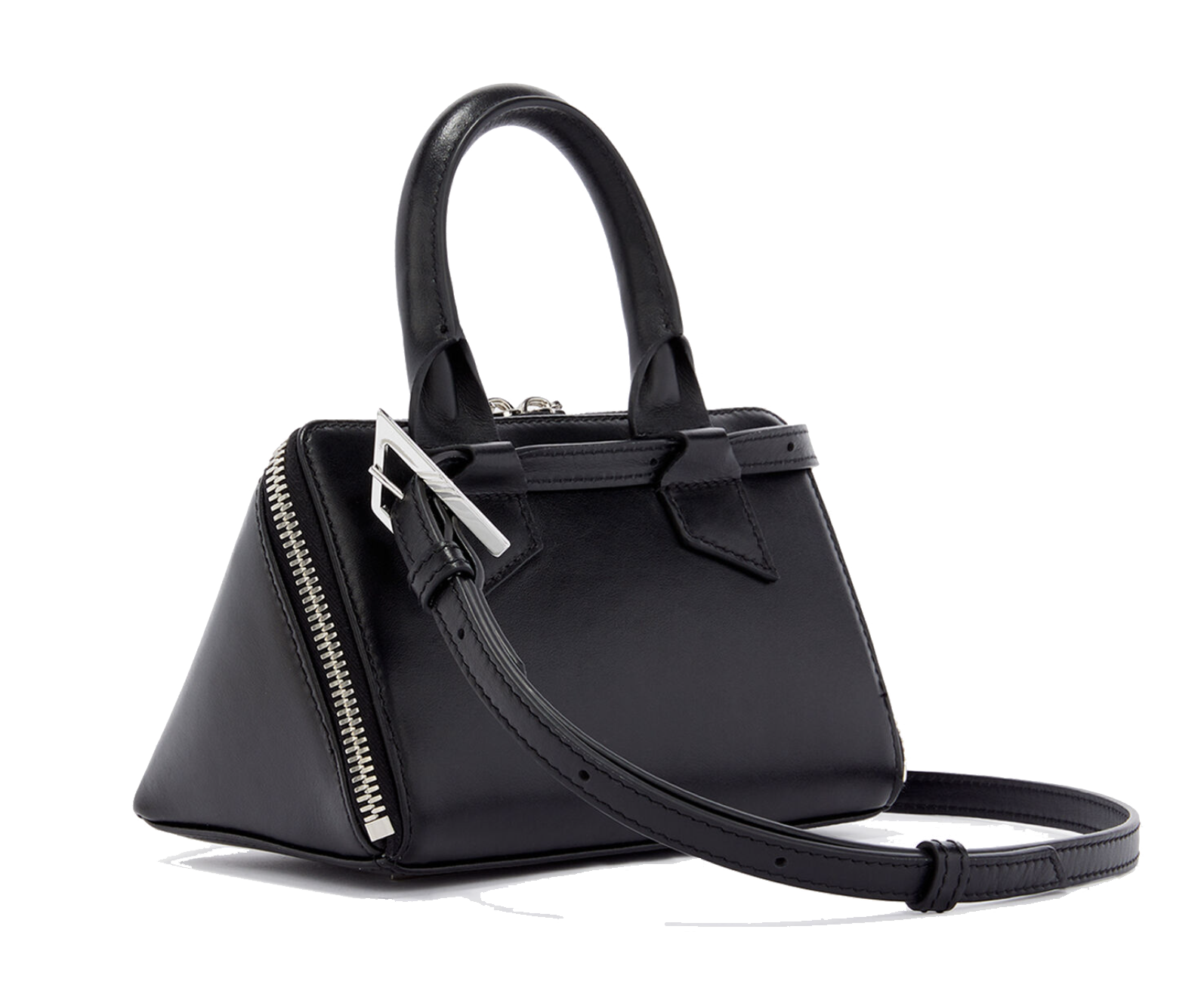 THE ATTICO FRIDAY MINI BAG BLACK