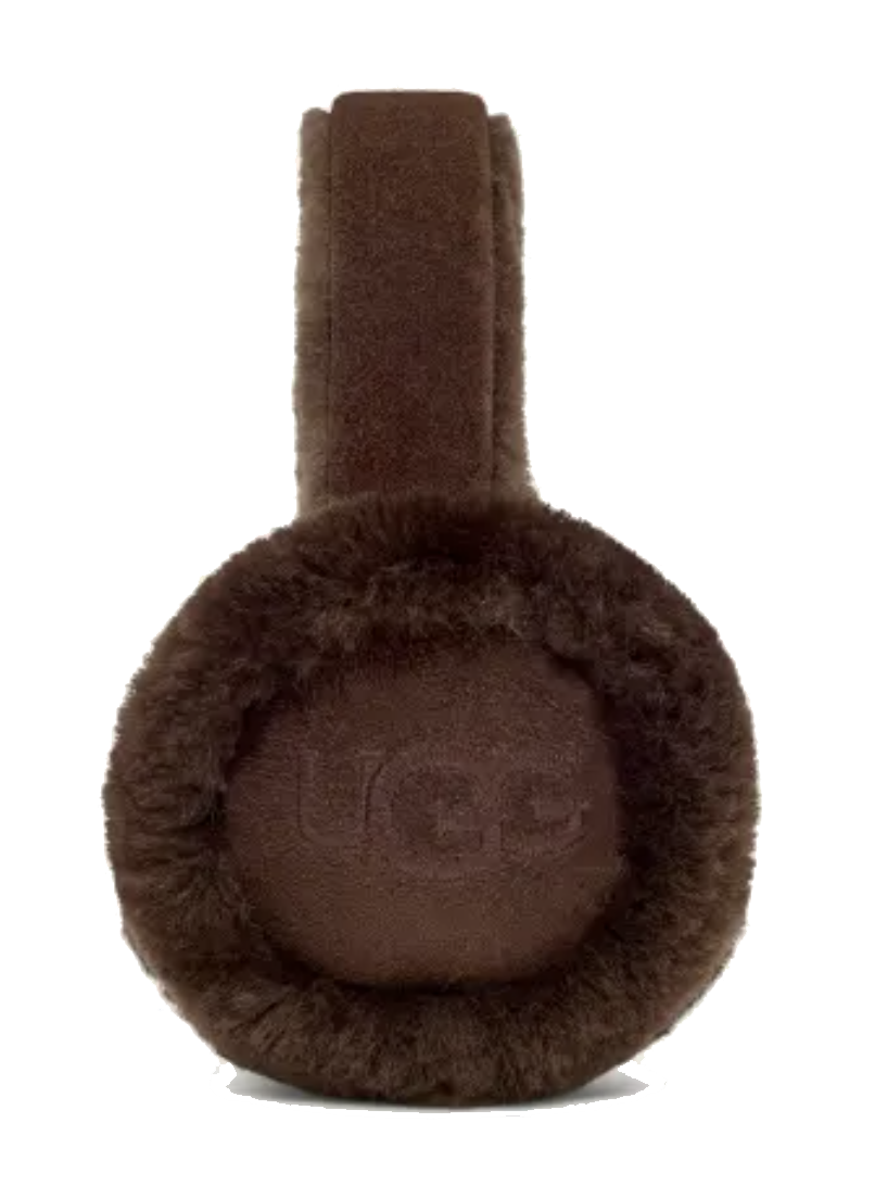 UGG SHEEPSKIN EMBRODERY EARMUFF BURNT CEDAR