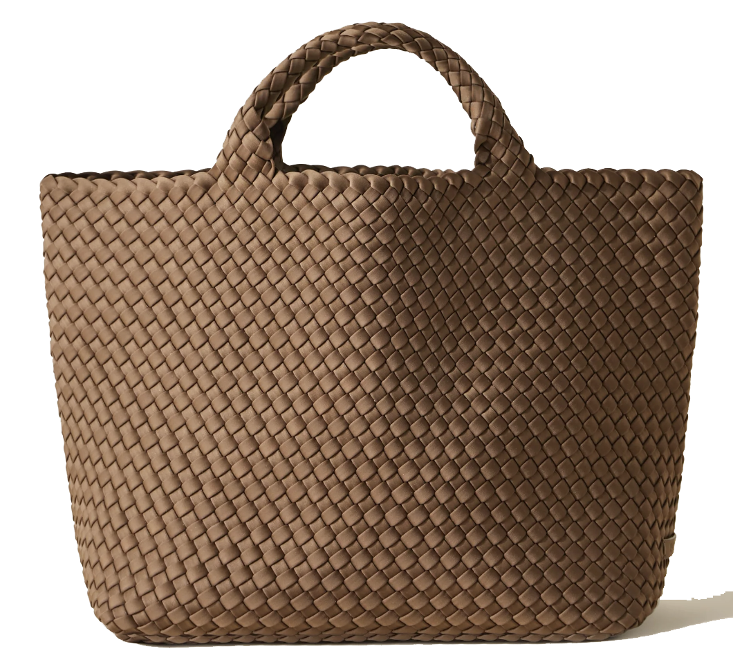 NAGHEDI ST.BARTHS MEDIUM TOTE MINK