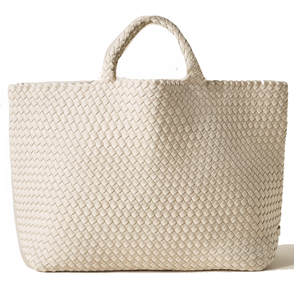 NAGHEDI ST.BARTHS LARGE TOTE ECRU