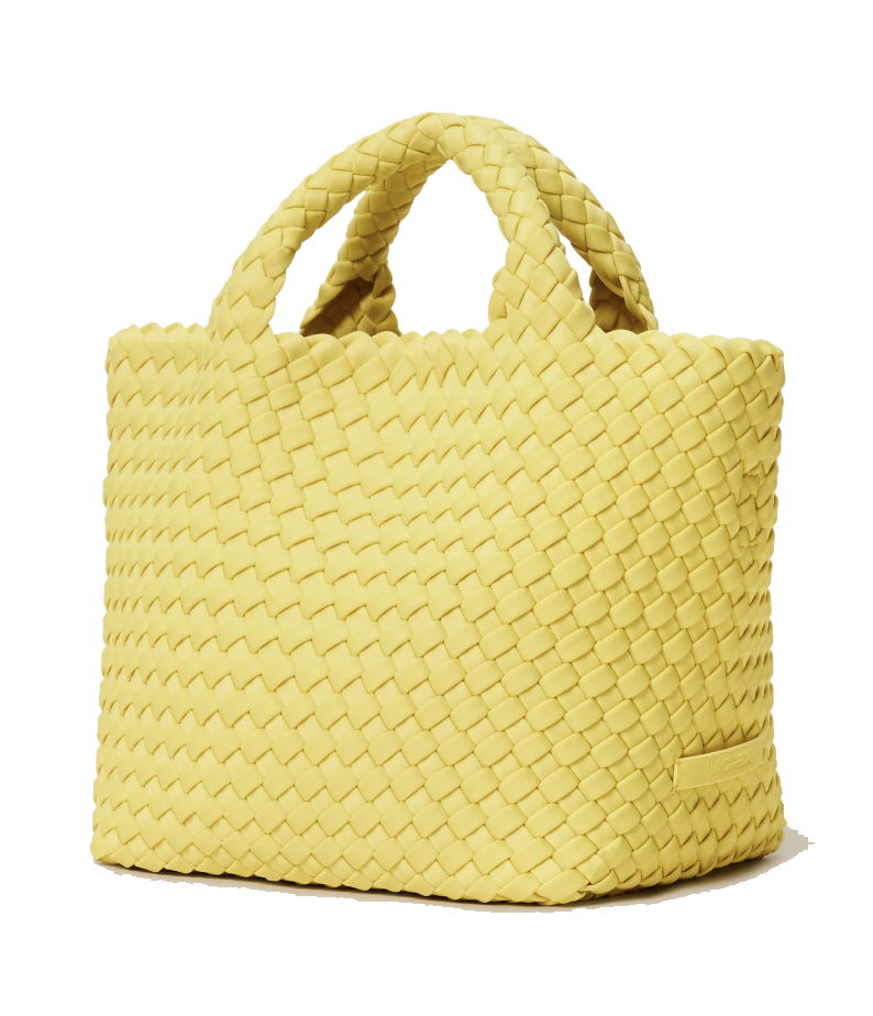 NAGHEDI ST.BARTHS SMALL TOTE CITRON