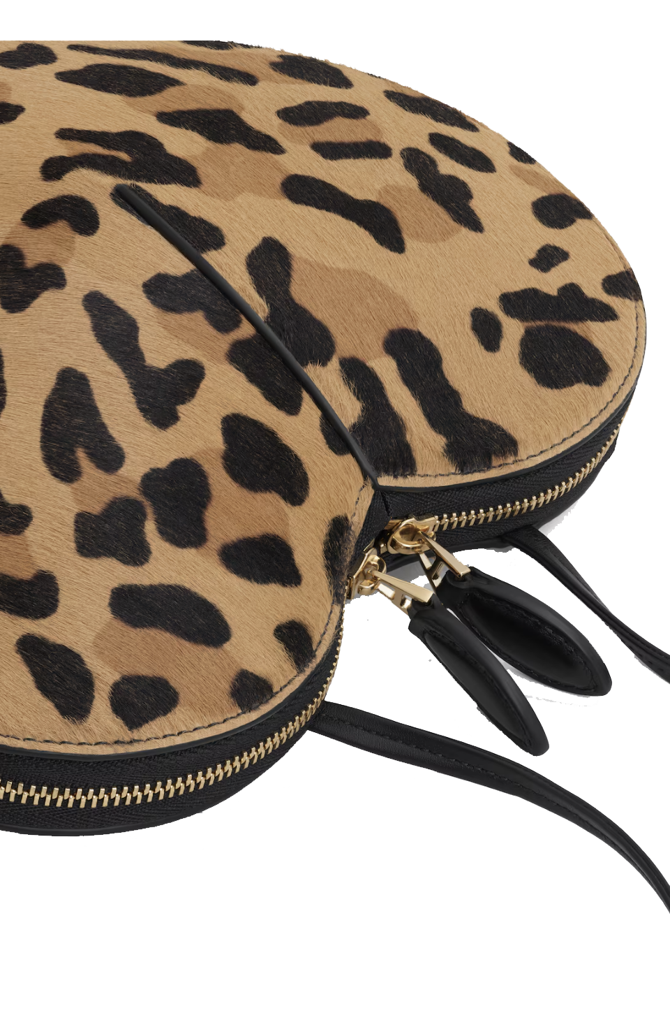 ALAIA LE COEUR LEOPARD HAIRCALF