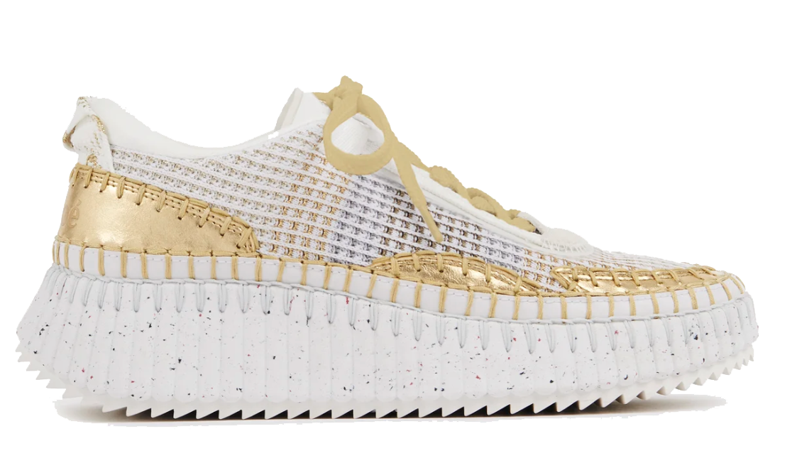 CHLOE NAMA SNEAKER GOLD