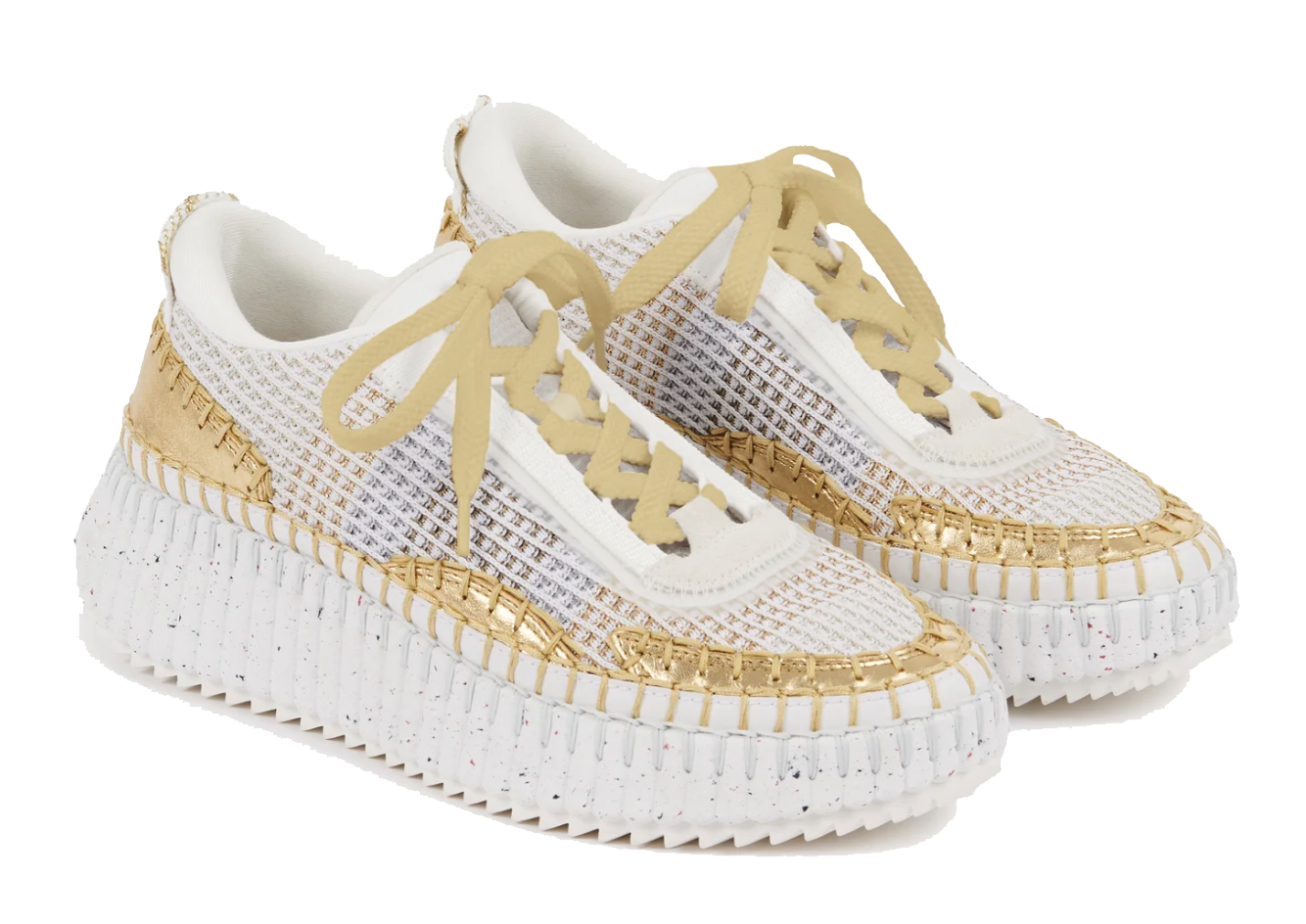 CHLOE NAMA SNEAKER GOLD