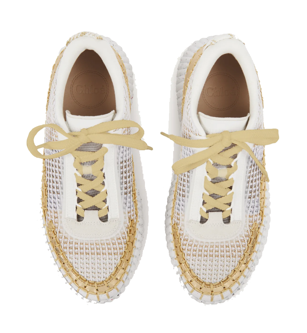 CHLOE NAMA SNEAKER GOLD