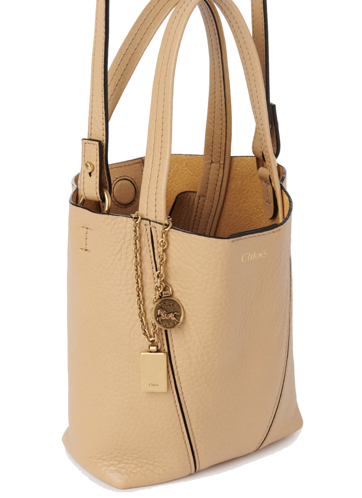 CHLOE SPIN BAG SMALL MILKY BROWN