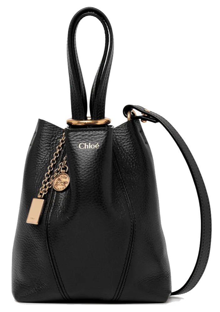 CHLOE SPIN BAG SMALL BLACK