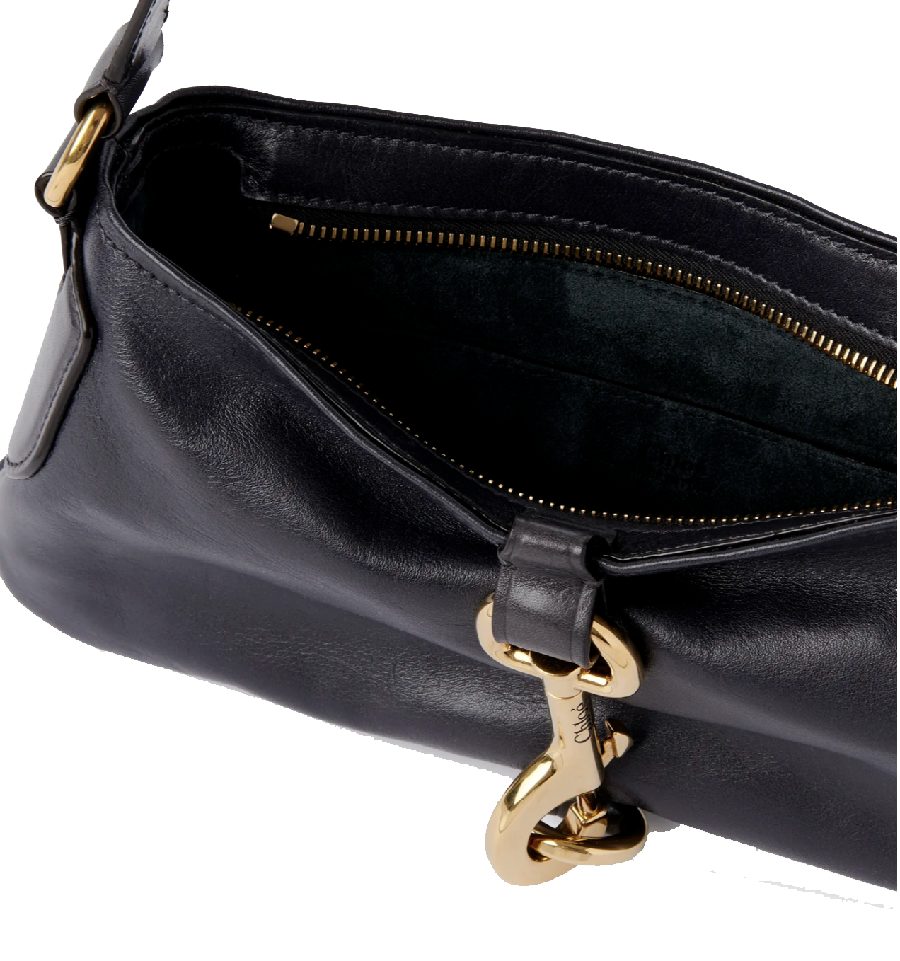 CHLOE KERALA 25 SHOULDER BAG MINI BLACK NAVY