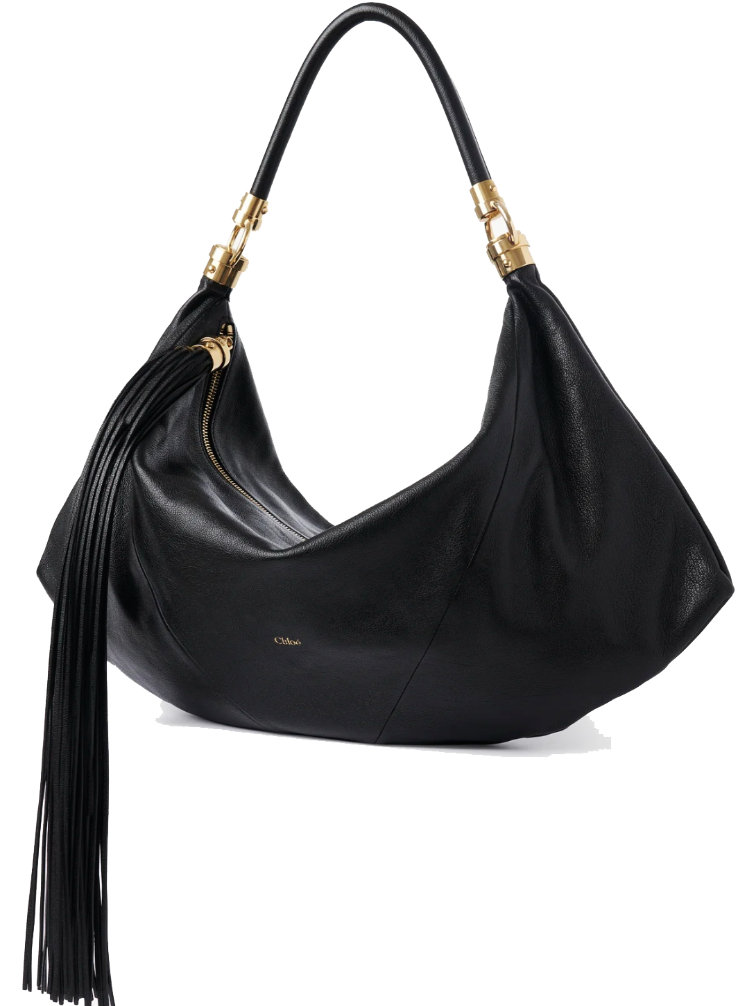 CHLOE FOULARD BLACK HOBO