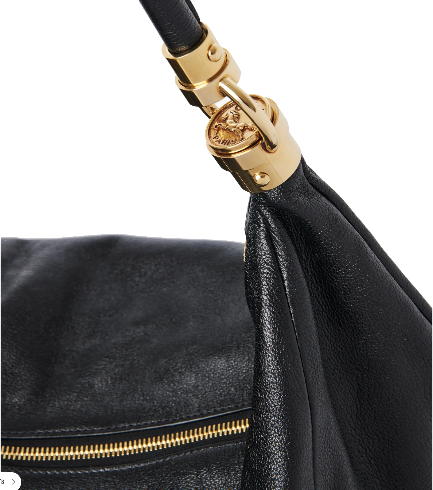 CHLOE FOULARD BLACK HOBO