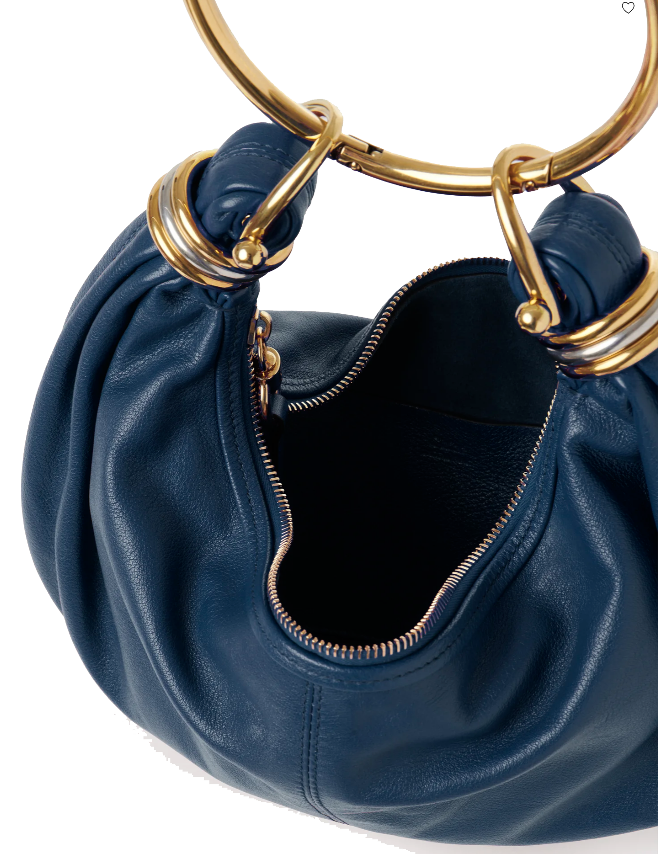 CHLOE BRACELET BAG SMALL TAPESTRY BLUE