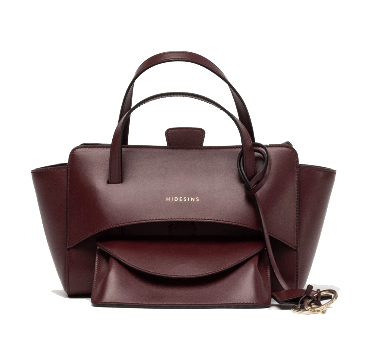 HIDESINS BAG FLAP S  WINE