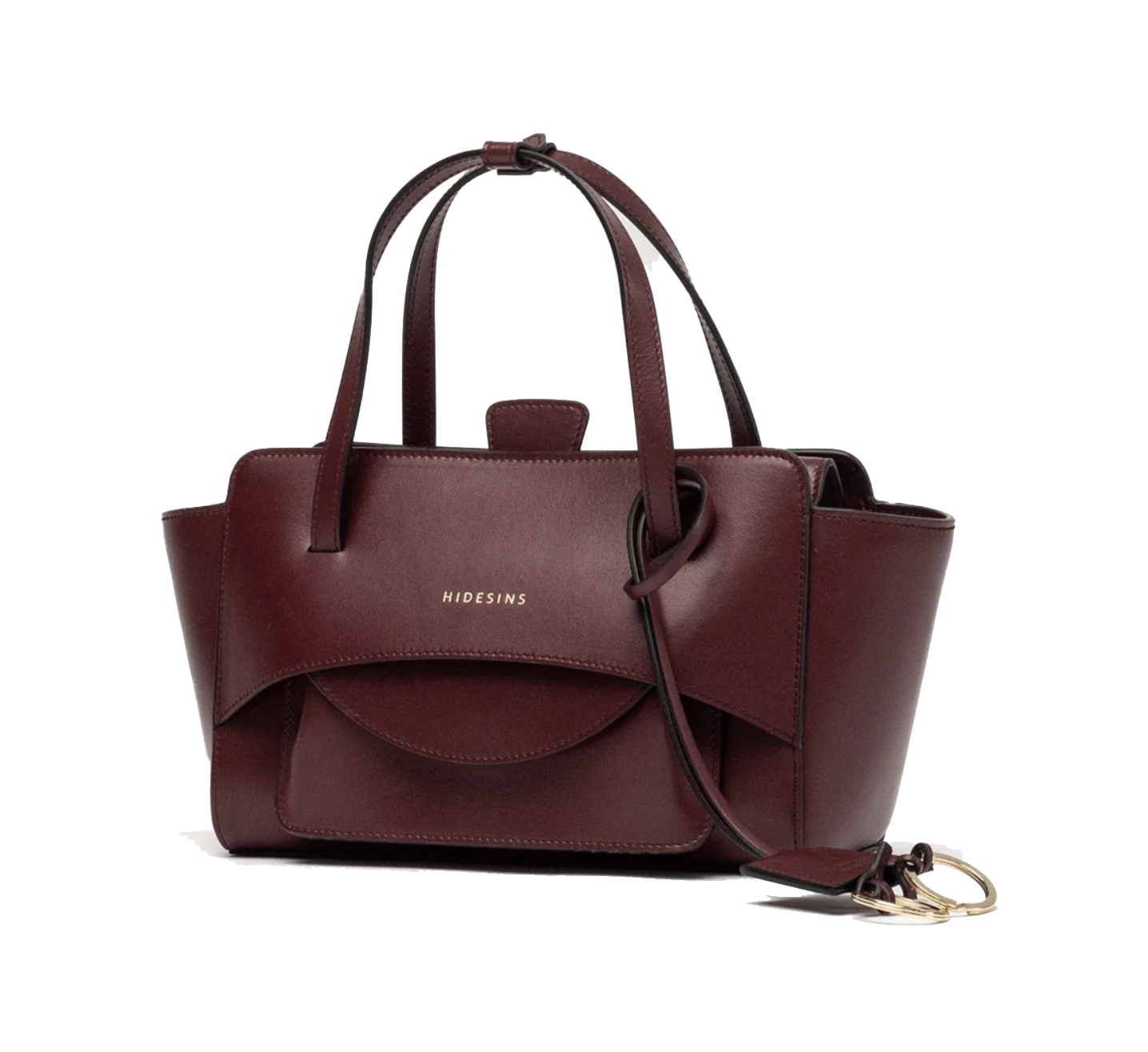 HIDESINS BAG FLAP S  WINE