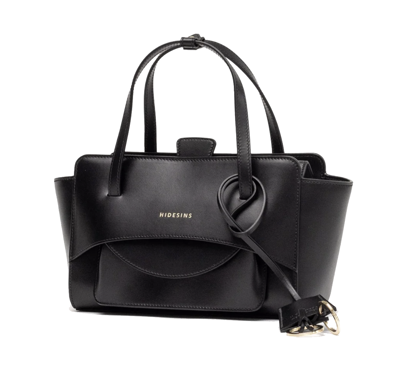 HIDESINS BAG FLAP S  BLACK