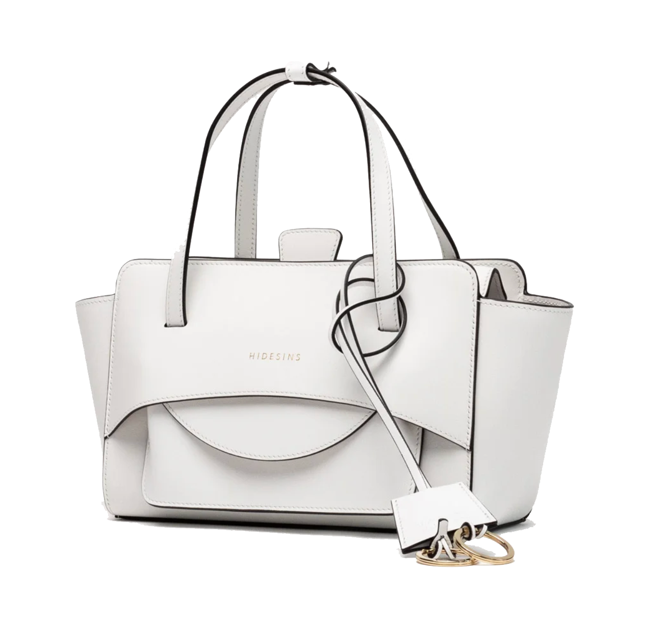 HIDESINS BAG FLAP S  WHITE