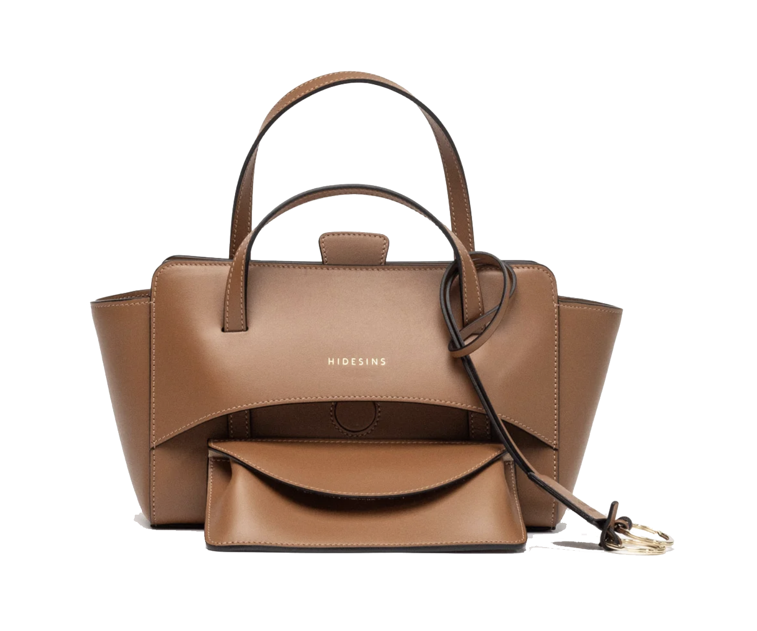 HIDESINS BAG FLAP S  CARAMEL