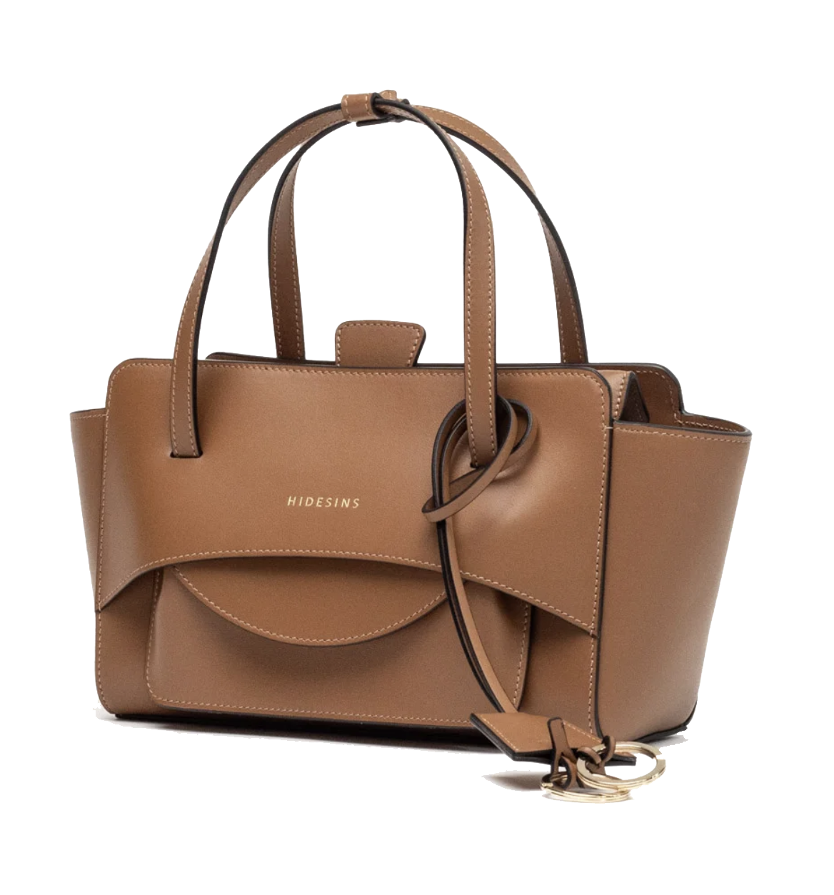 HIDESINS BAG FLAP S  CARAMEL