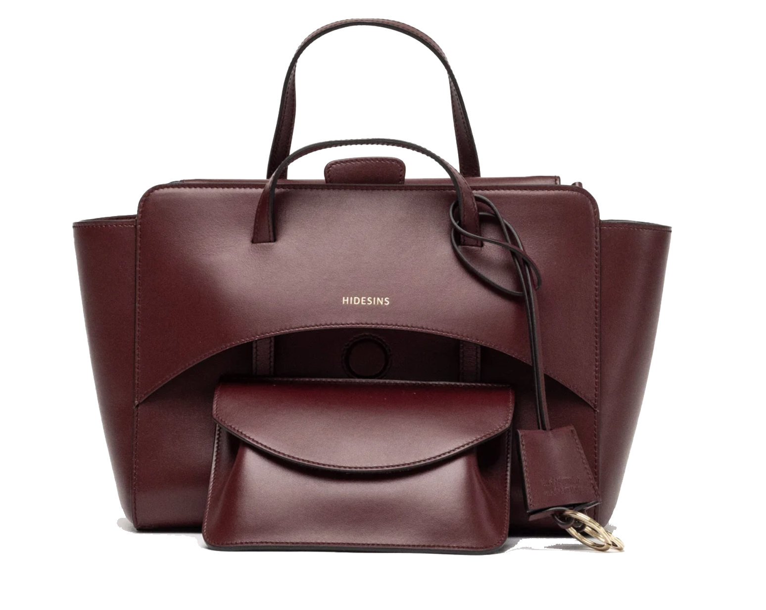 HIDESINS BAG FLAP M WINE