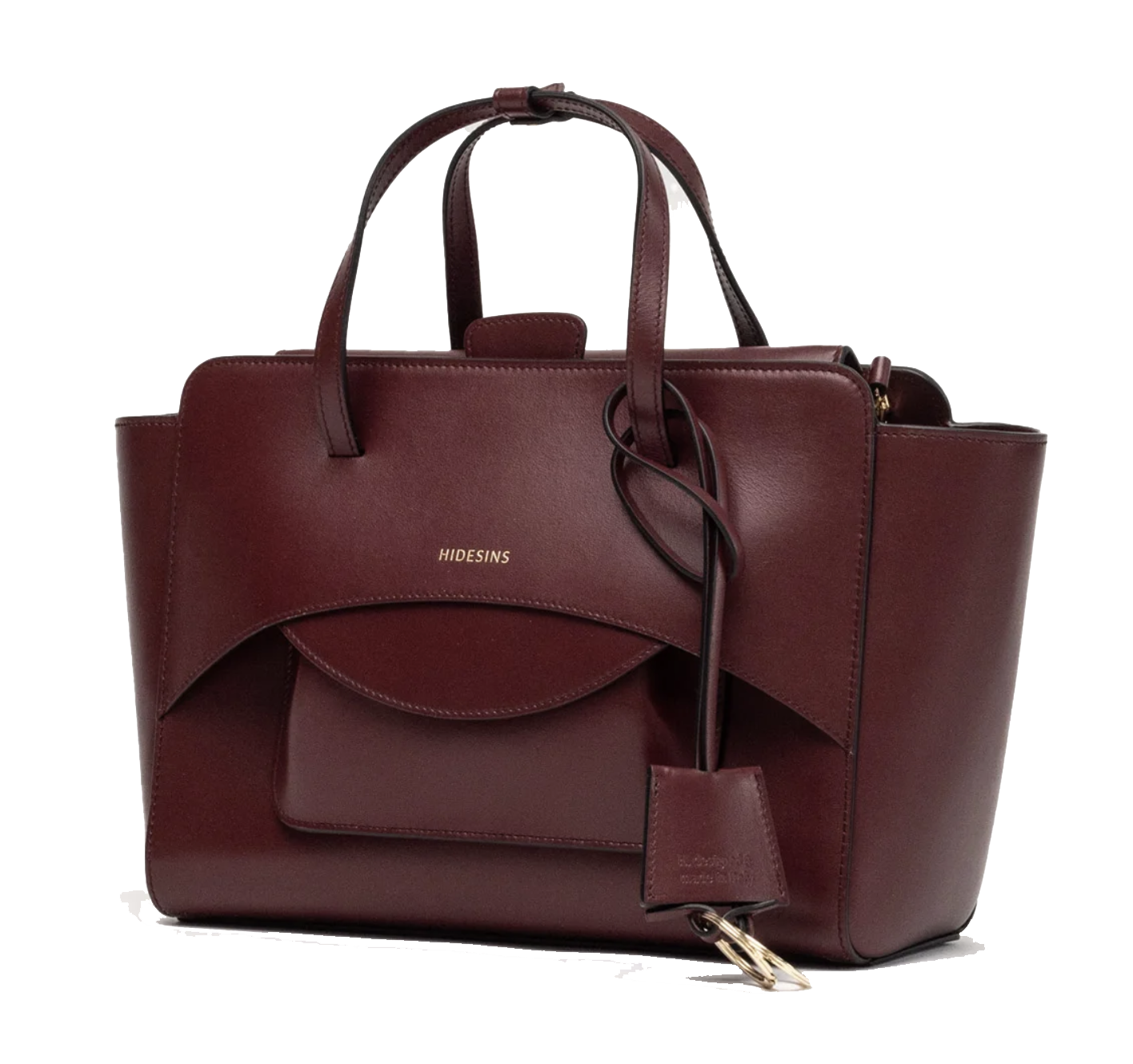 HIDESINS BAG FLAP M WINE