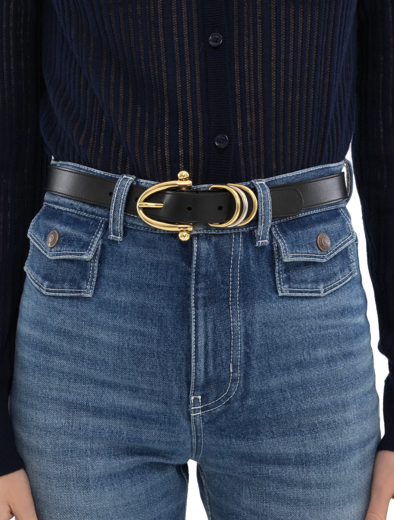 CHLOE BRACELET BELT BLACK