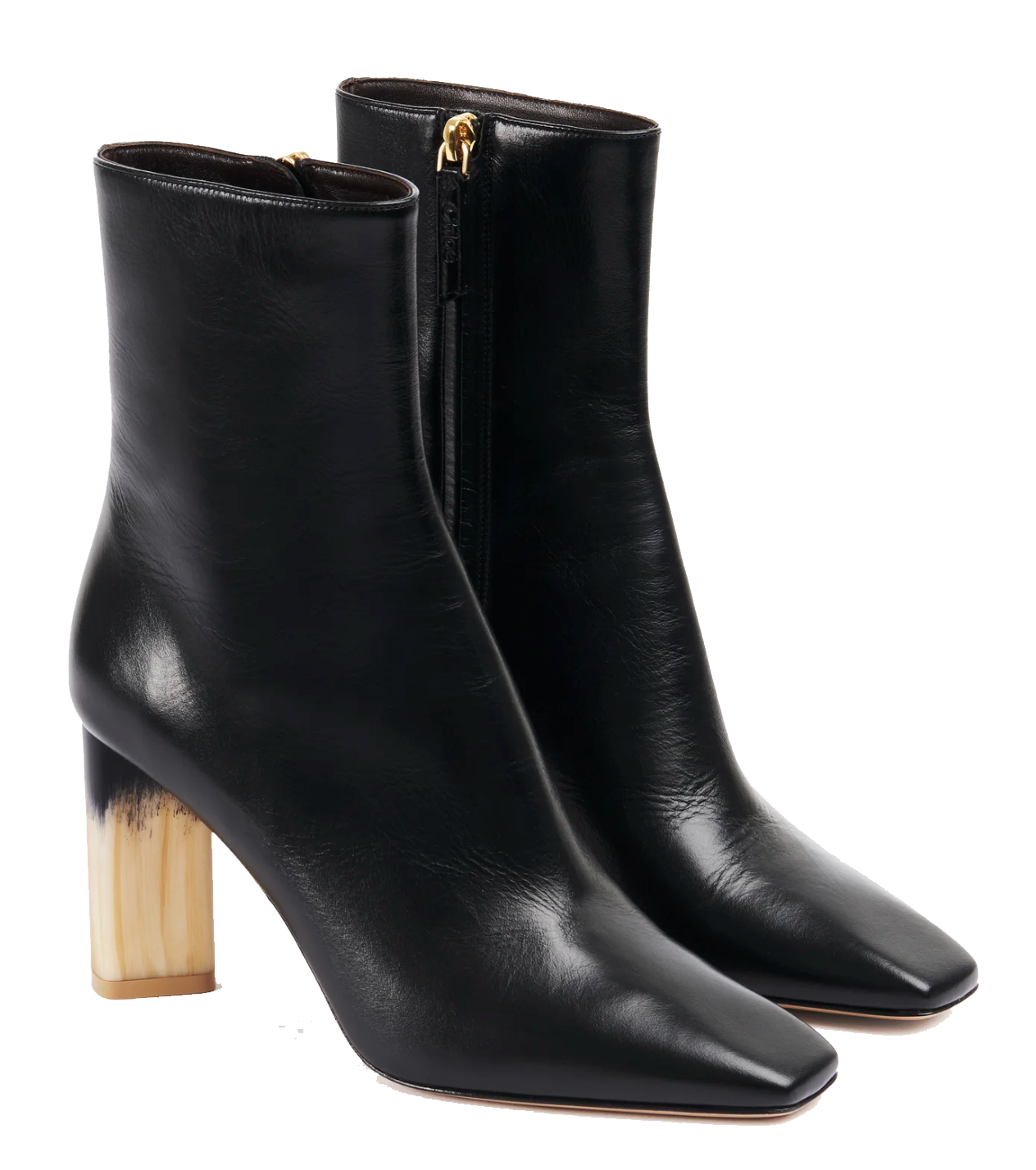 CHLOE GEORGIA ANKLE BOOT BLACK