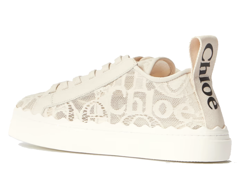 CHLOE LAUREN SNEAKER LACE MILDE BEIGE