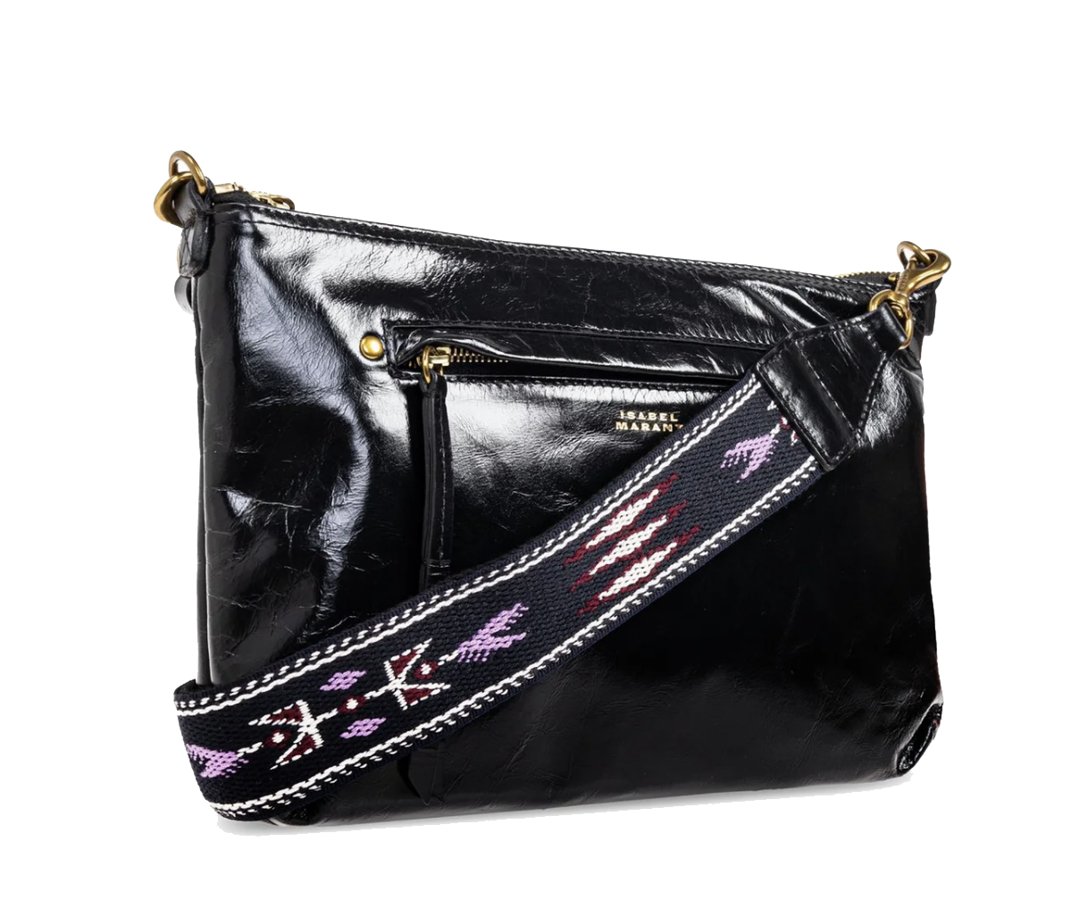 ISABEL MARANT NESSAH CROSSBODY BLACK