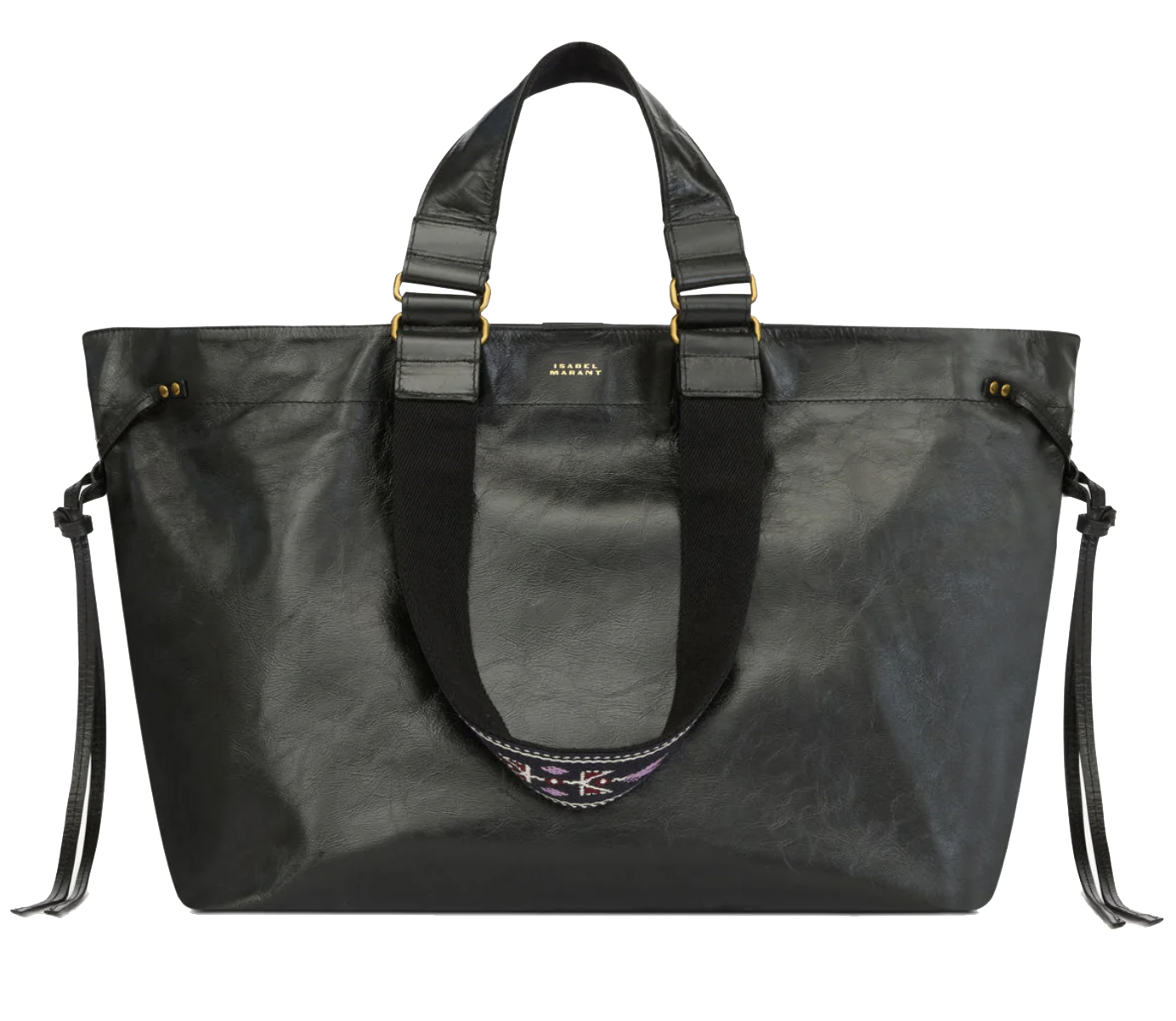 ISABEL MARANT WARDY SHOPPER BLACK