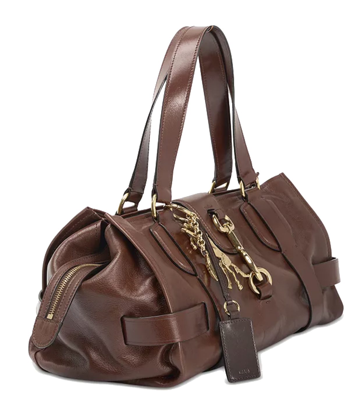 CHLOE KERALA 25 DAY BAG SMALL DARK EBONY