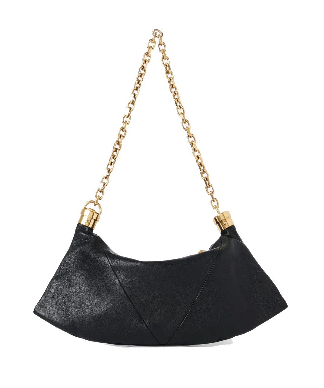 CHLOE FOULARD SHOULDER BAG BLACK SMALL