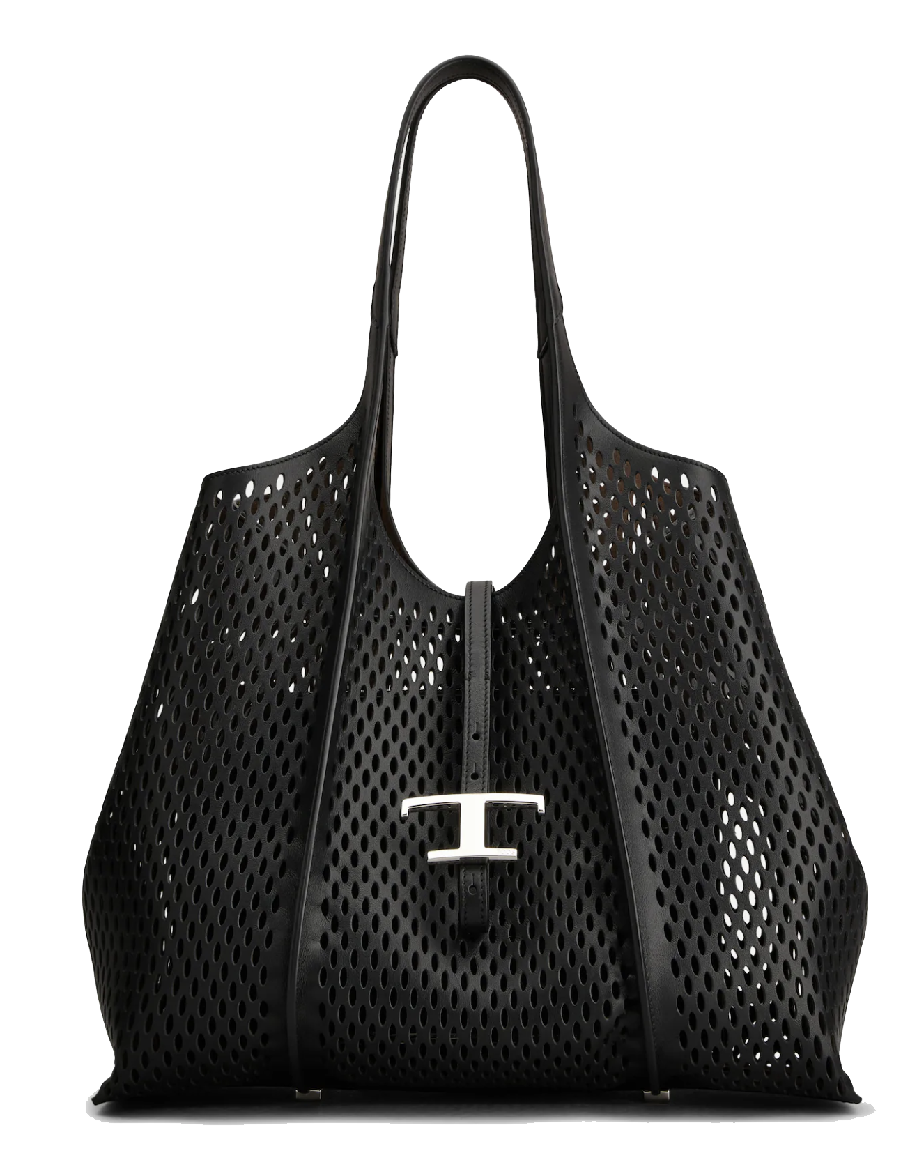 TOD'S  T TIMELESS SHOPPER LASER BLACK