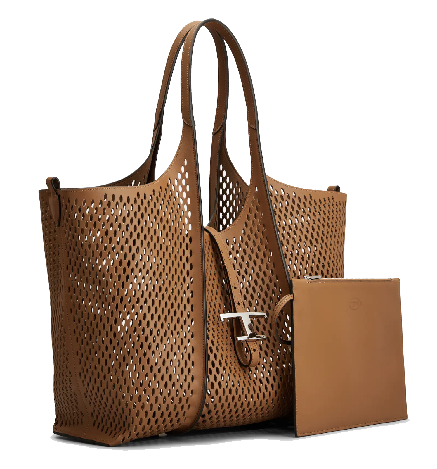 TOD'S  SHOPPER LASER COGNAQ