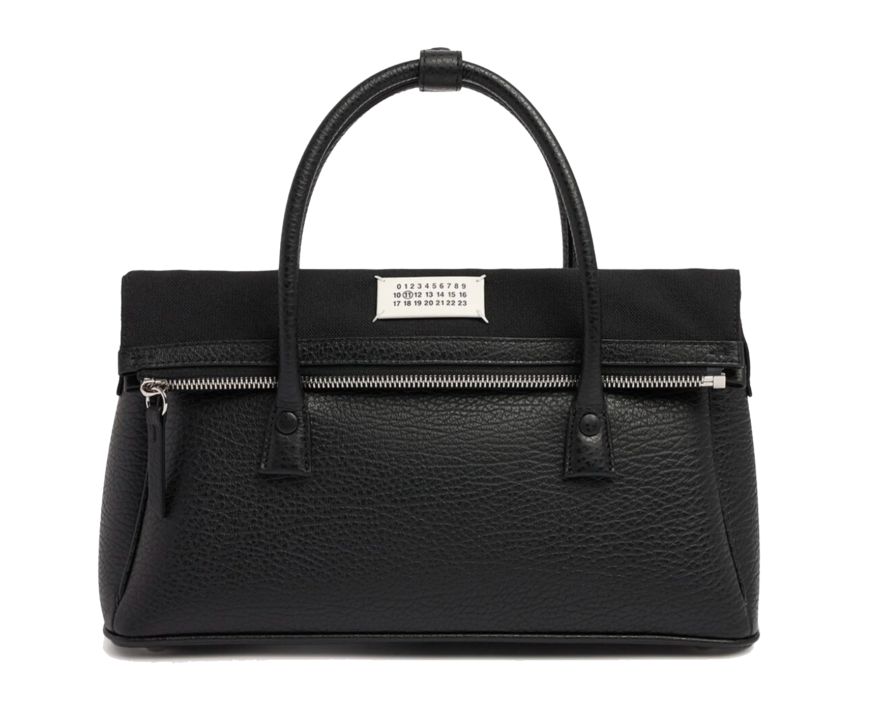 MAISON MARGIELA 5AC HANDBAG EAST WEST BLACK MEDIUM