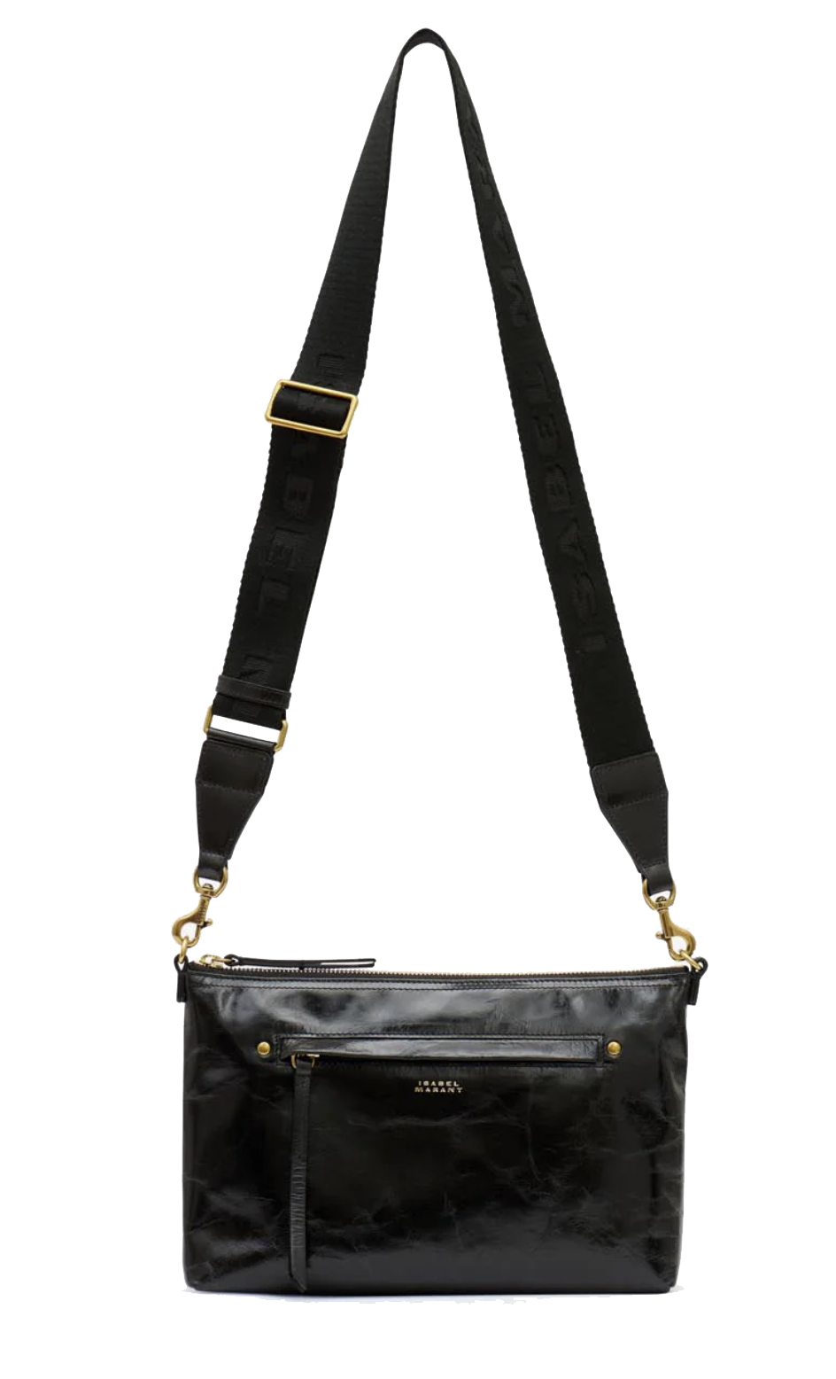 ISABEL MARANT NESSAH SHOULDER BAG BLACK