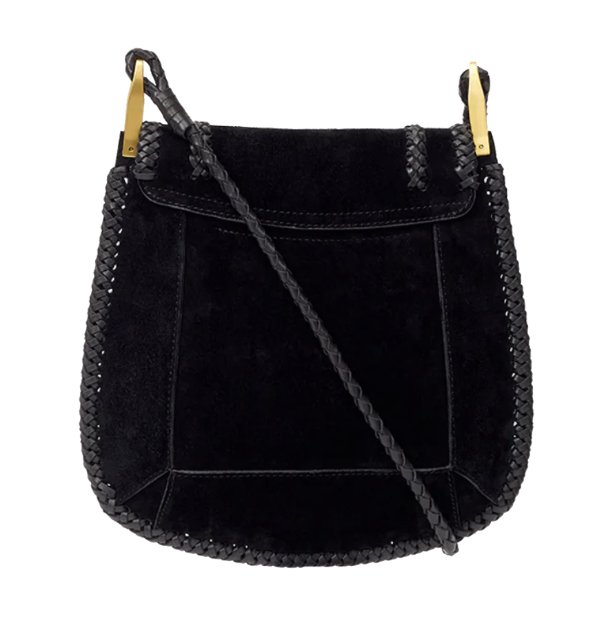 ISABEL MARANT ANAHI SHOULDER BAG BLACK