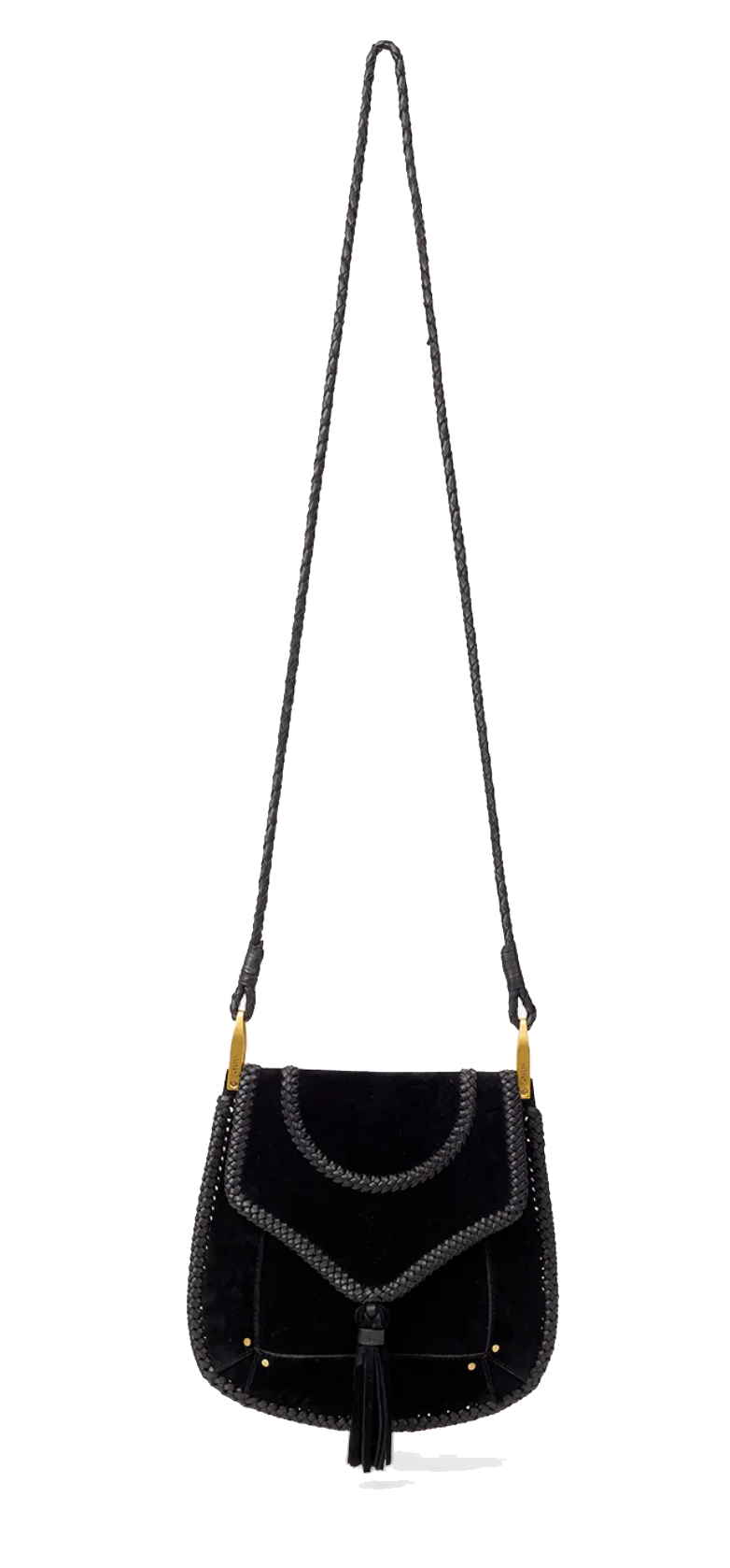 ISABEL MARANT ANAHI SHOULDER BAG BLACK