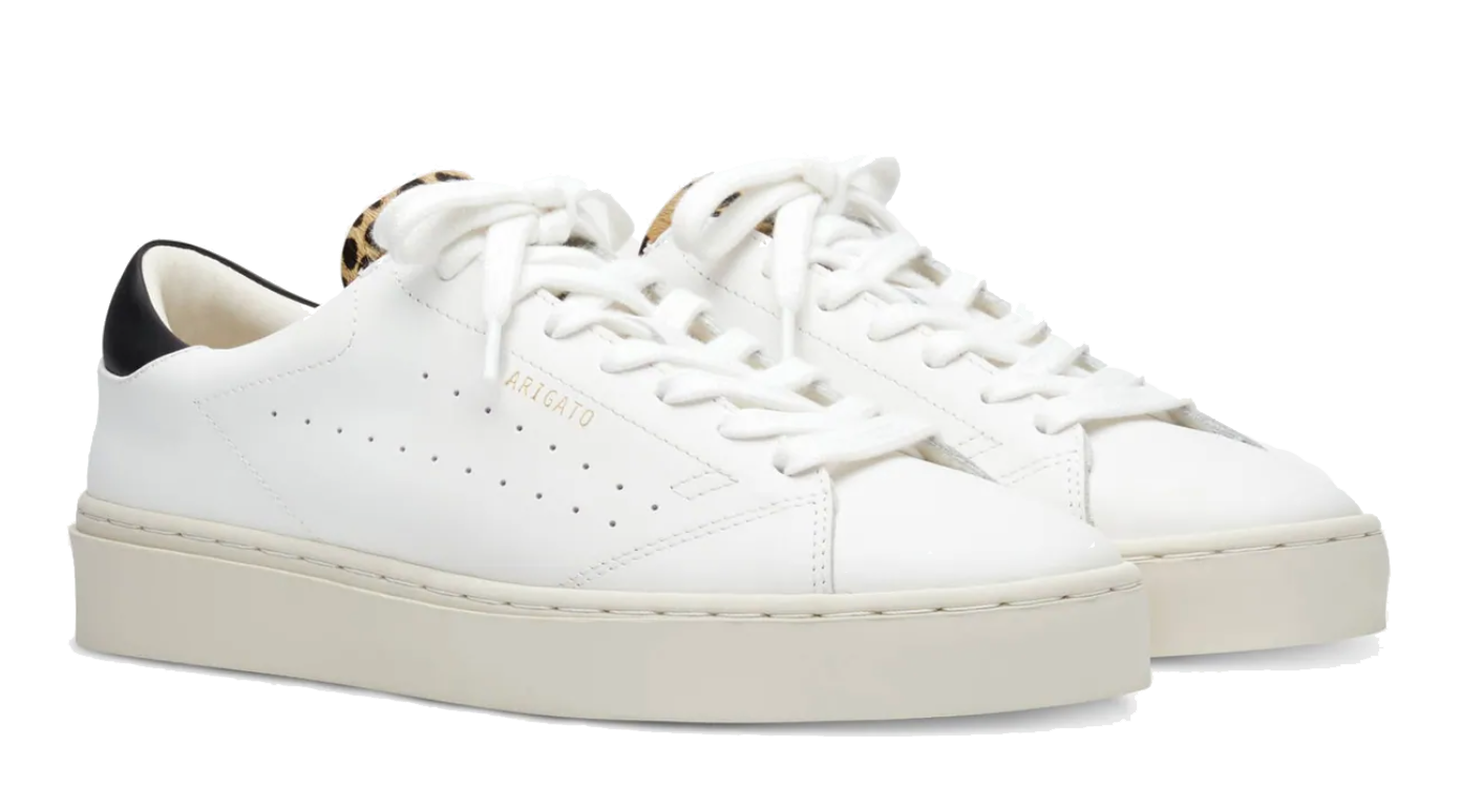 AXEL ARIGATO CLEAN COURT OFFWHITE LEOPARD