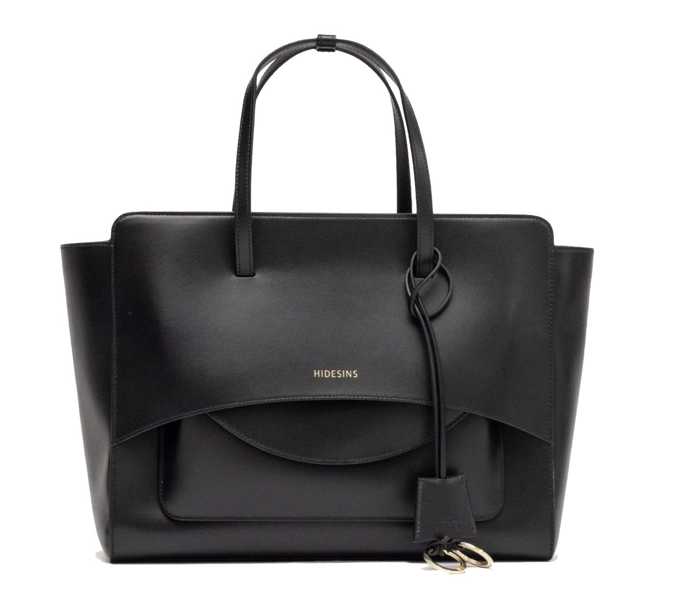 HIDESINS BAG FLAP LARGE BLACK