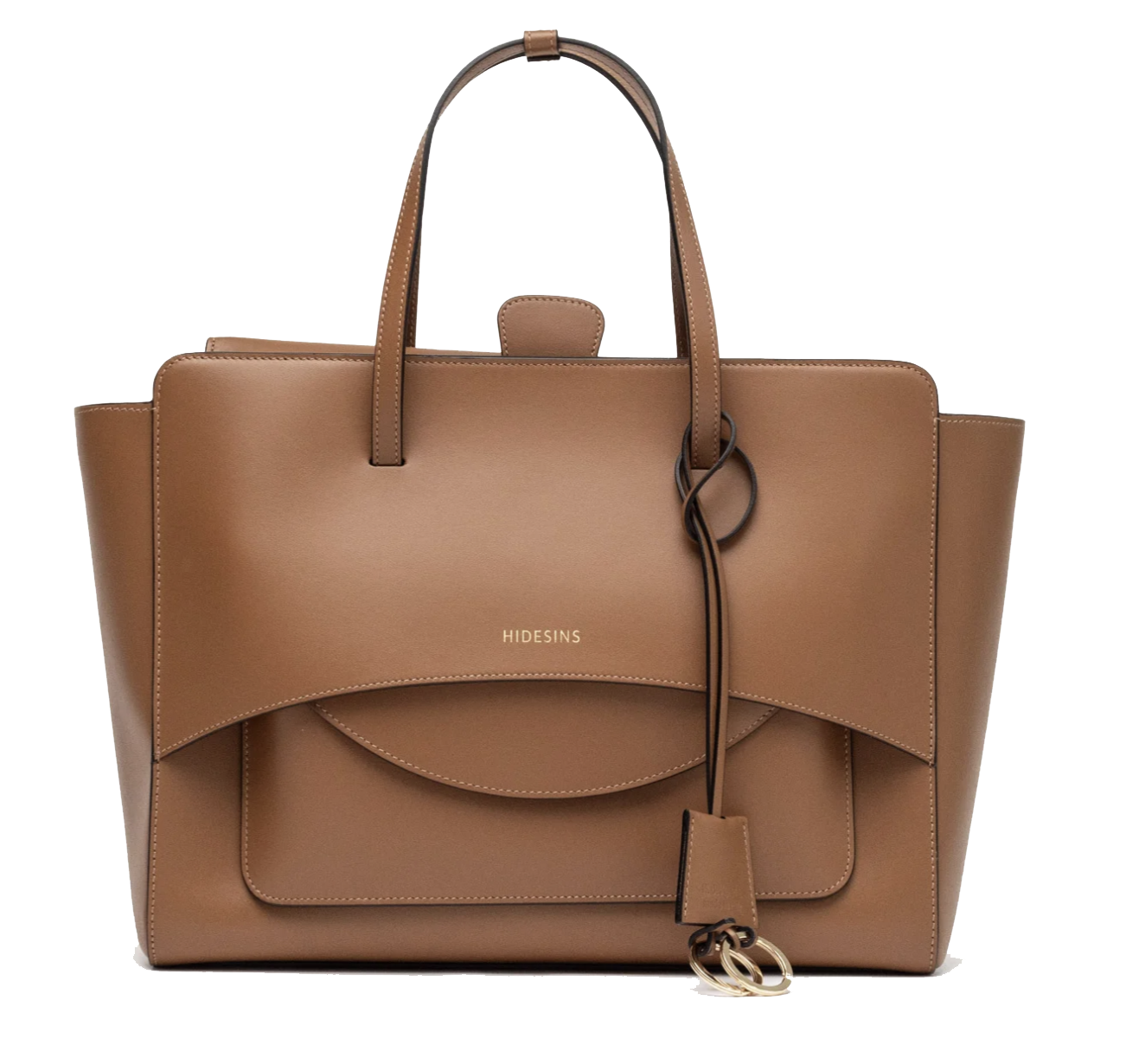 HIDESINS BAG FLAP LARGE CARAMEL