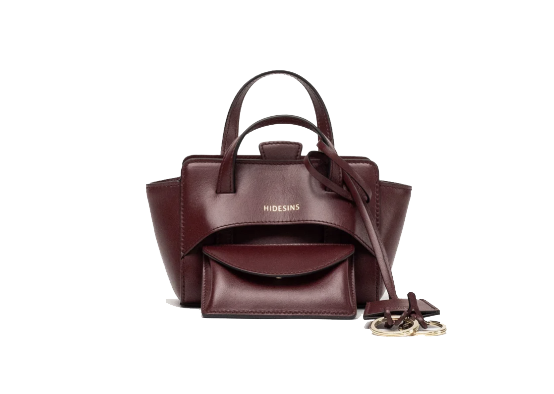 HIDESINS BAG FLAP XS WINE