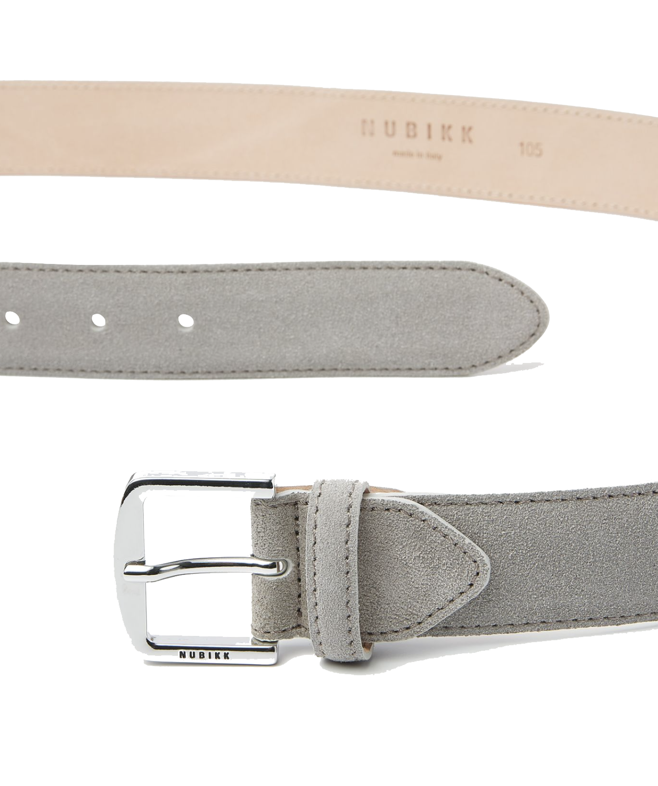 NUBIKK JAMES BELT GREY