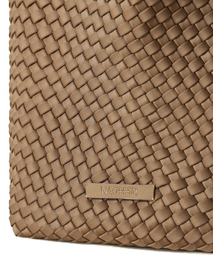 NAGHEDI ST BARTHS LARGE TOTE MINK